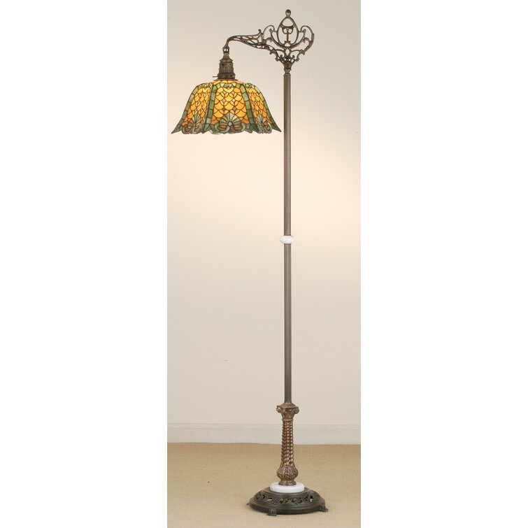 Tiffany reading floor deals lamp